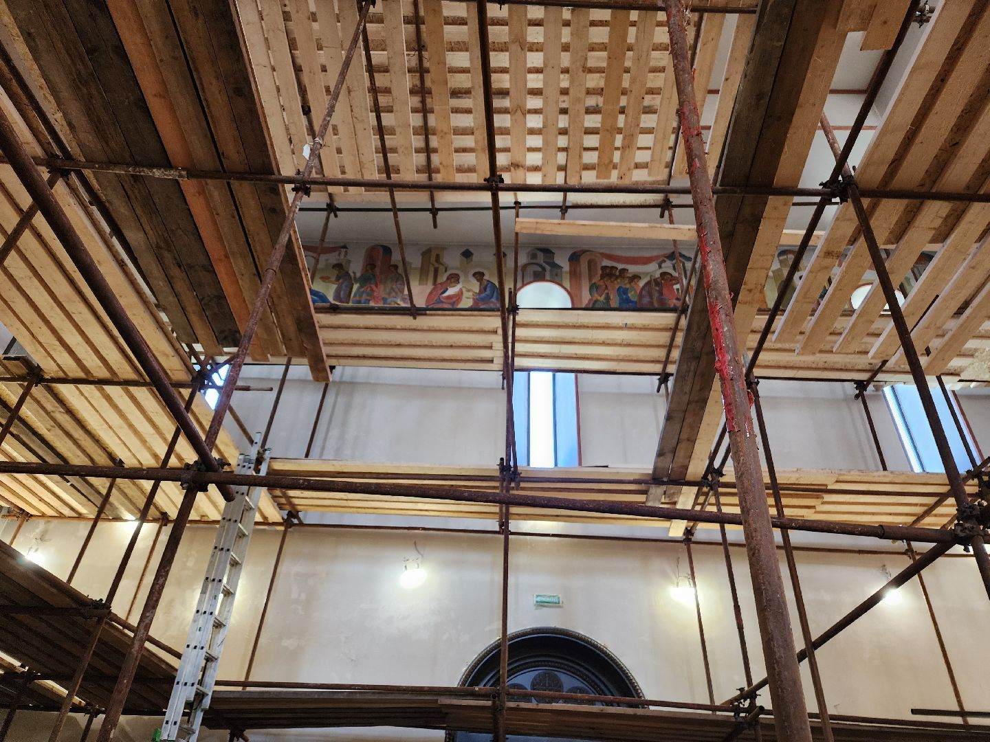 фрязино, роспись храма, иконописец, иконопись,