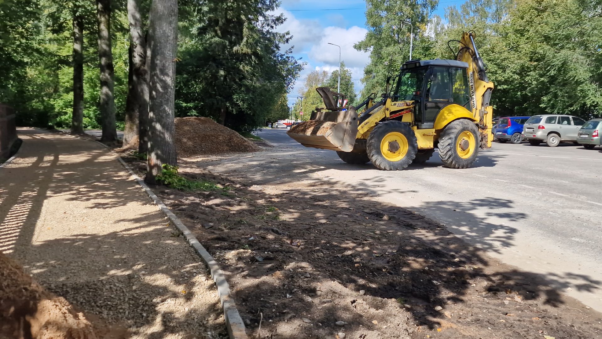 дубна, тротуары, благоустройство,