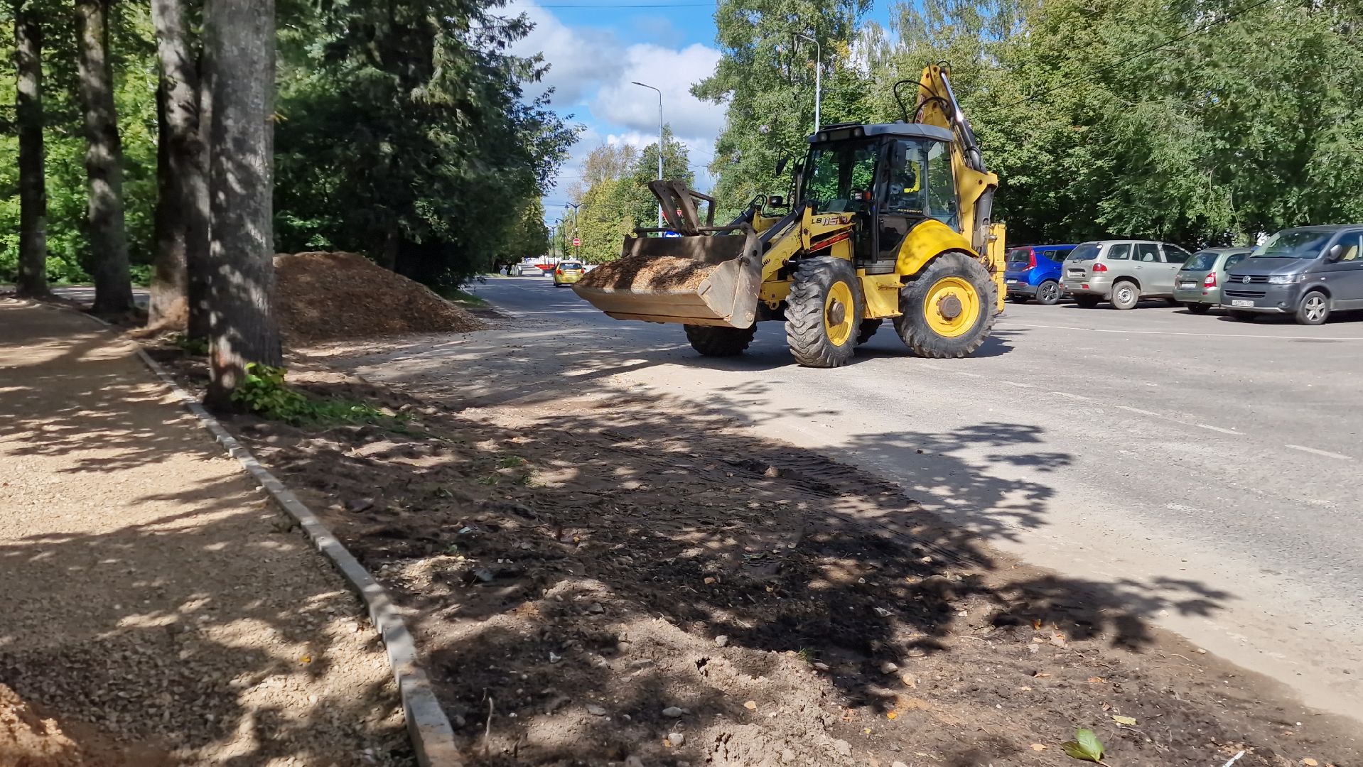 дубна, тротуары, благоустройство,