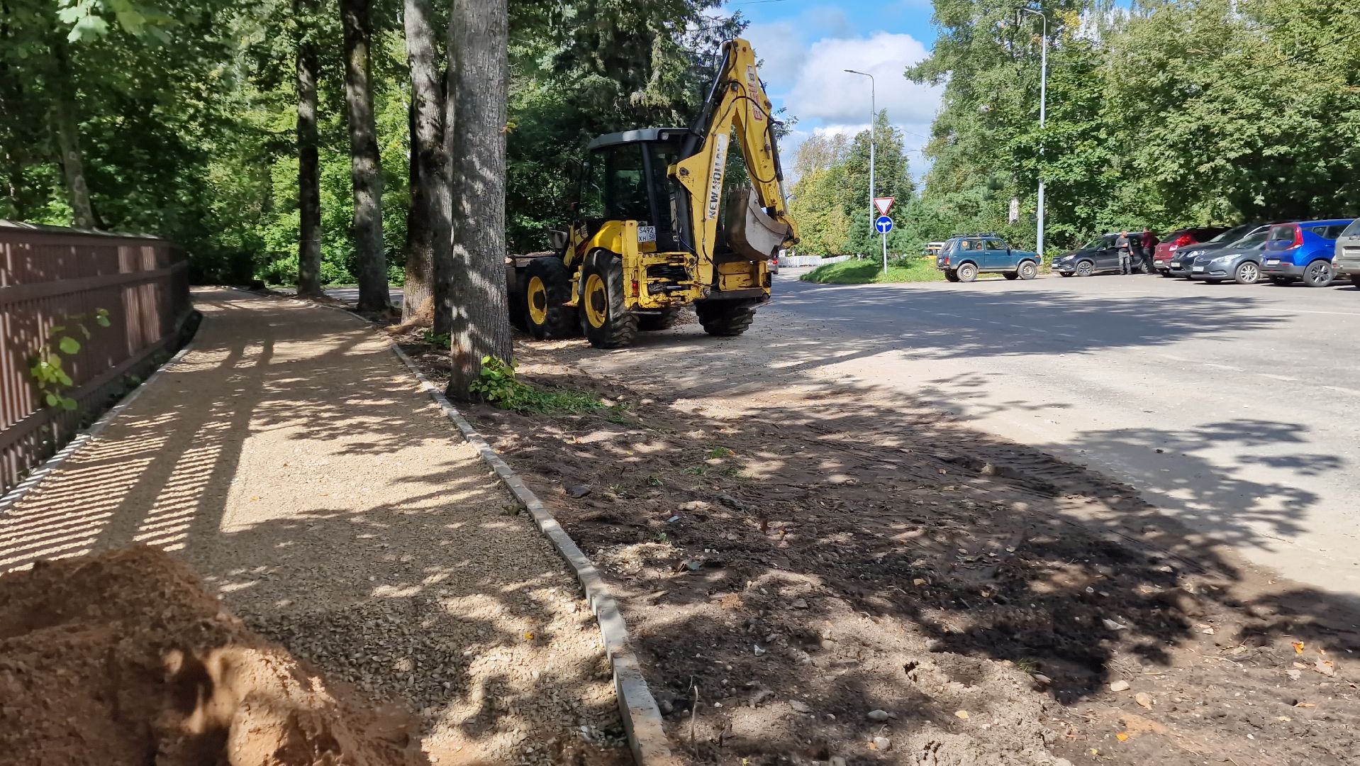 дубна, тротуары, благоустройство,