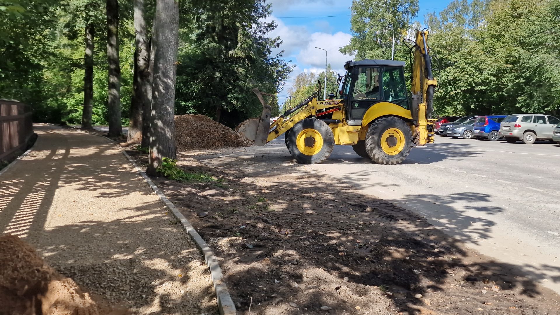 дубна, тротуары, благоустройство,
