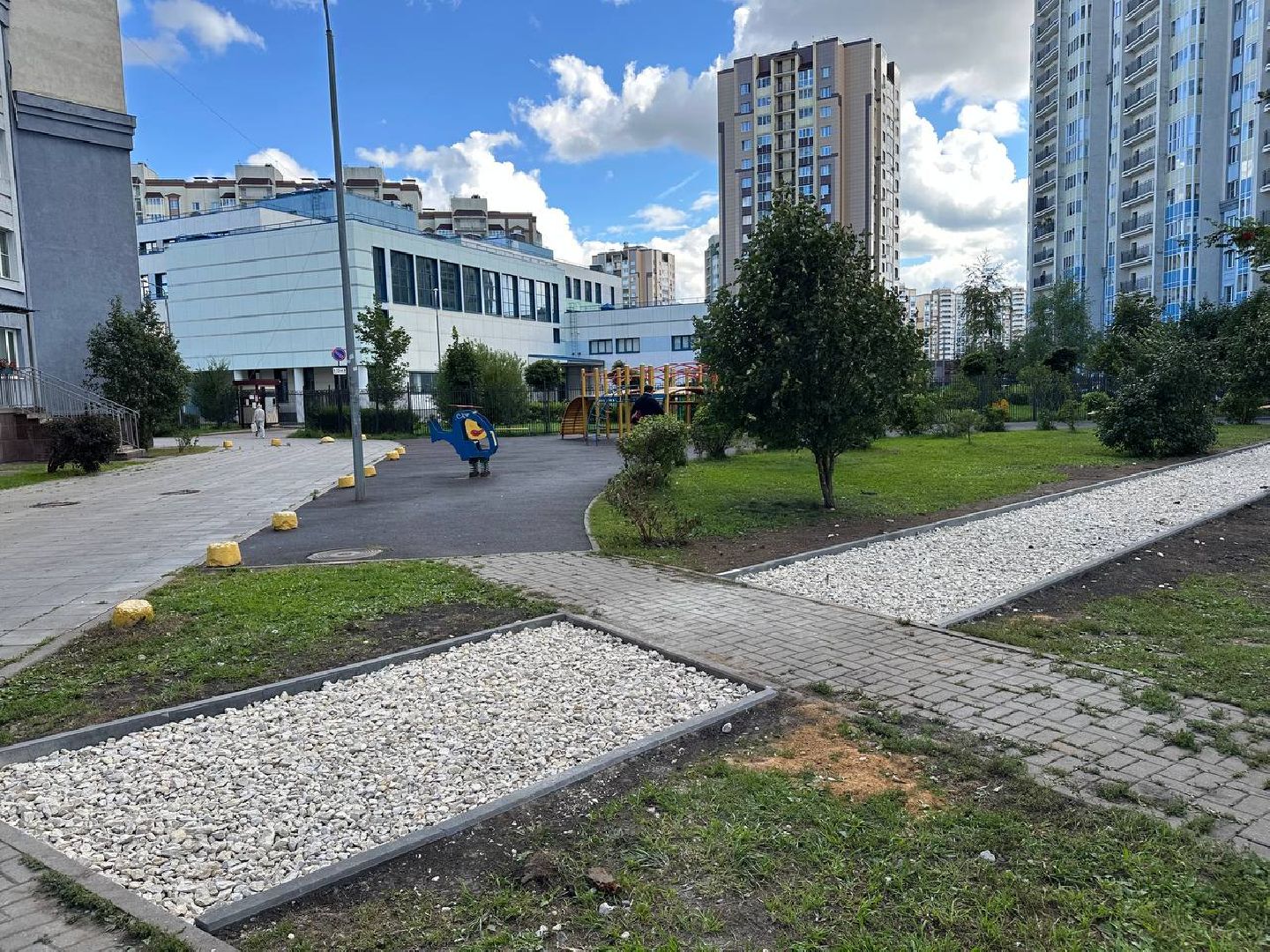 благоустойство, домодедово,