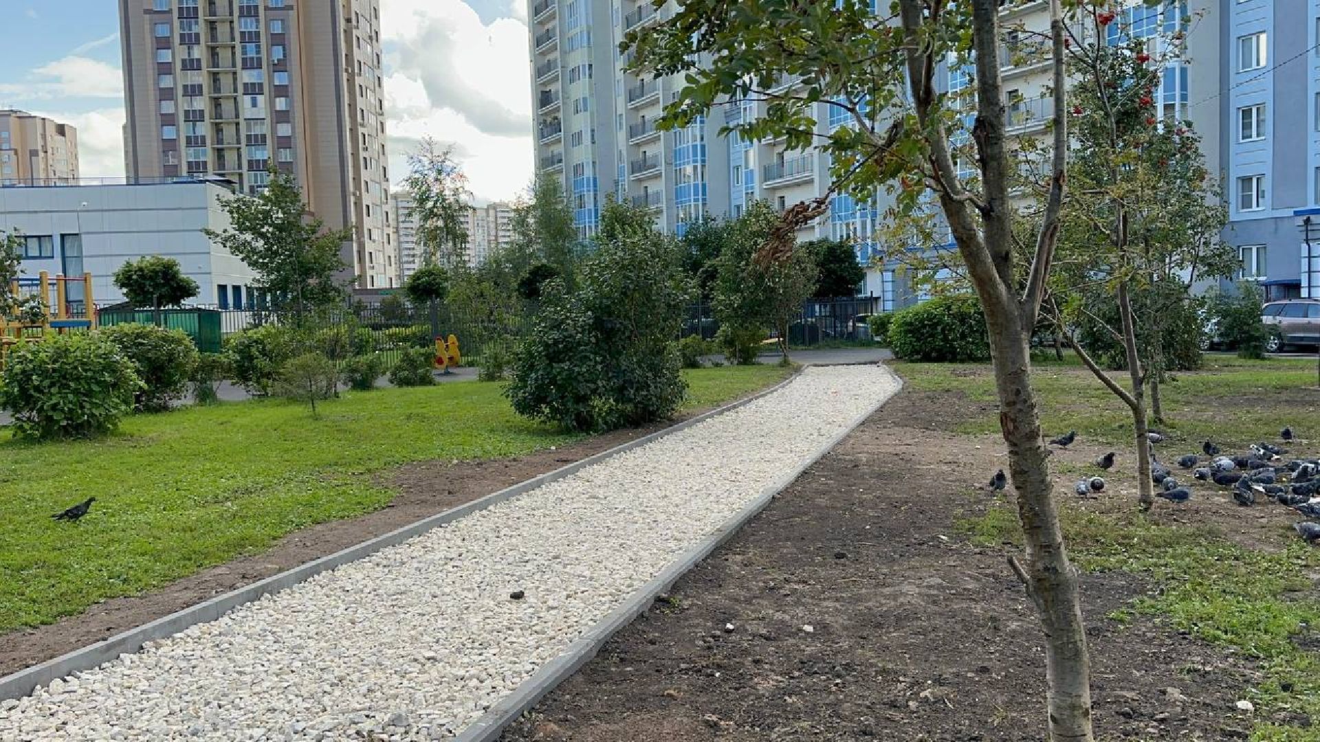 благоустойство, домодедово,