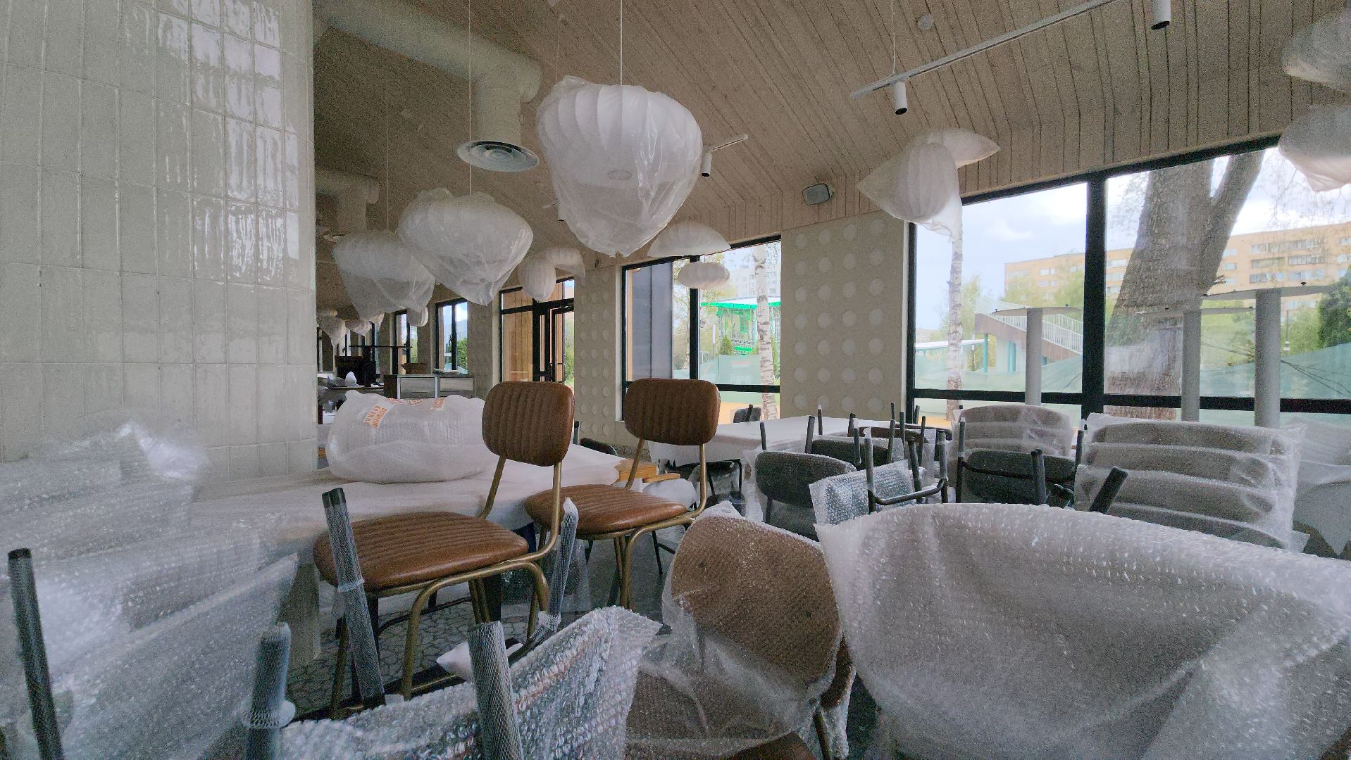 кафе в парке, Лобня ,