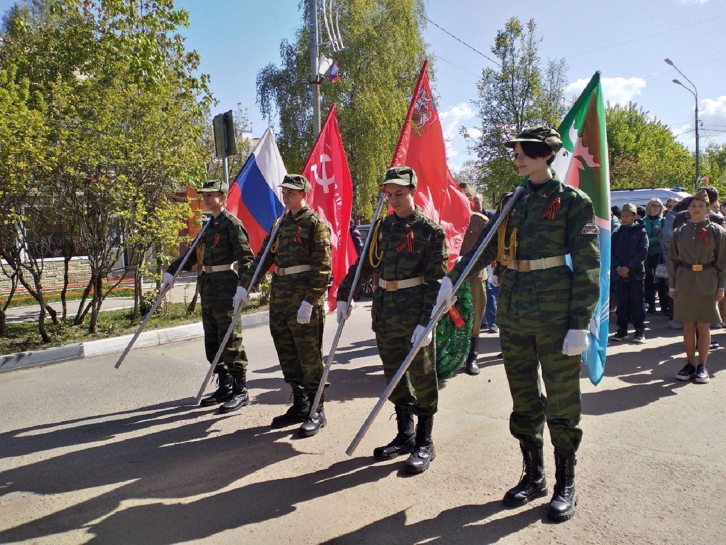 праздник, День Победы, Бессмертный полк, герои, Лосино-Петровский