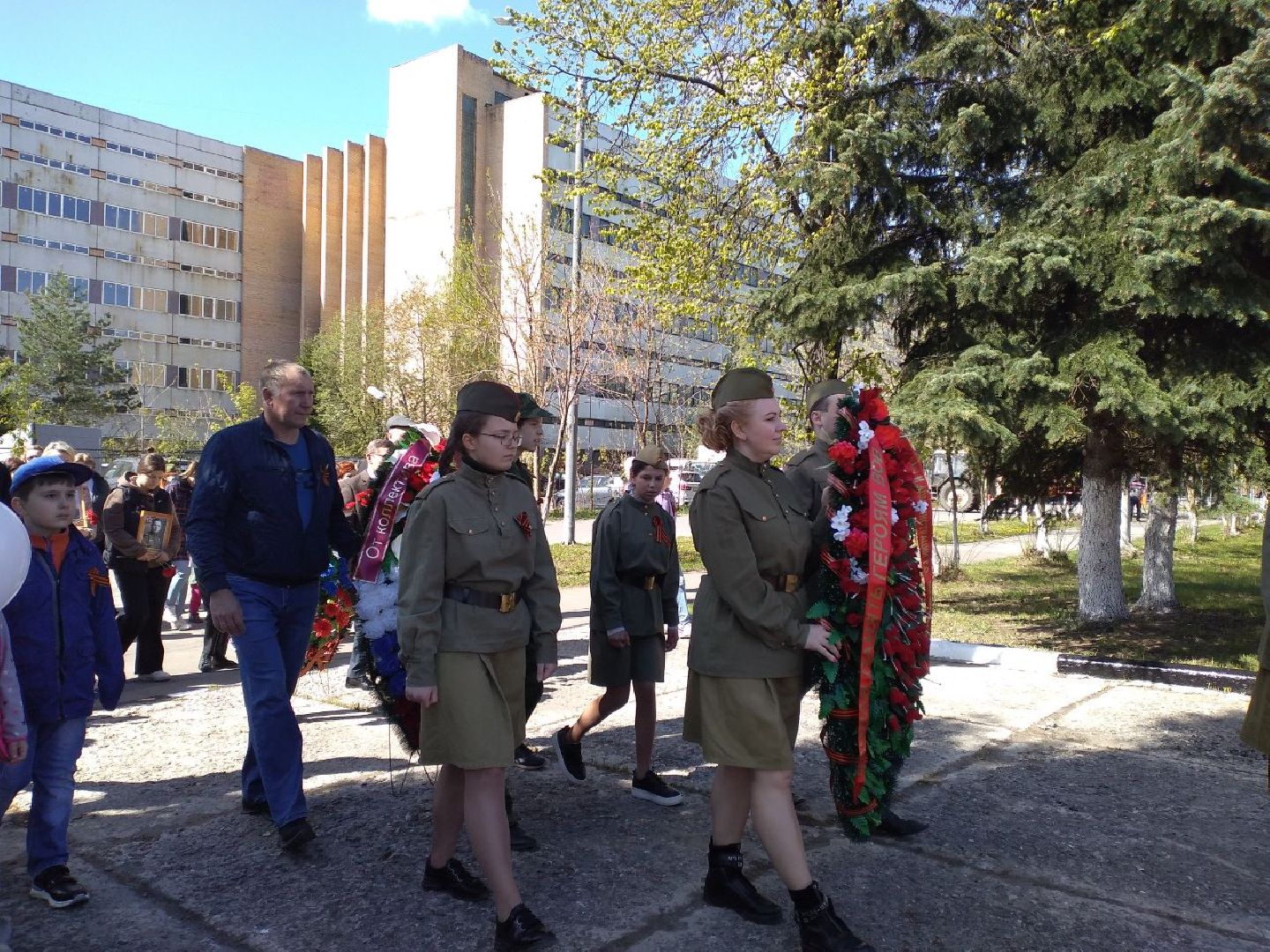 праздник, День Победы, Бессмертный полк, герои, Лосино-Петровский
