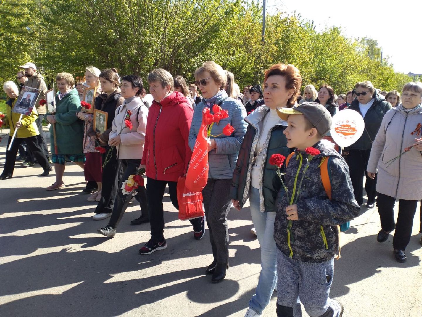 праздник, День Победы, Бессмертный полк, герои, Лосино-Петровский