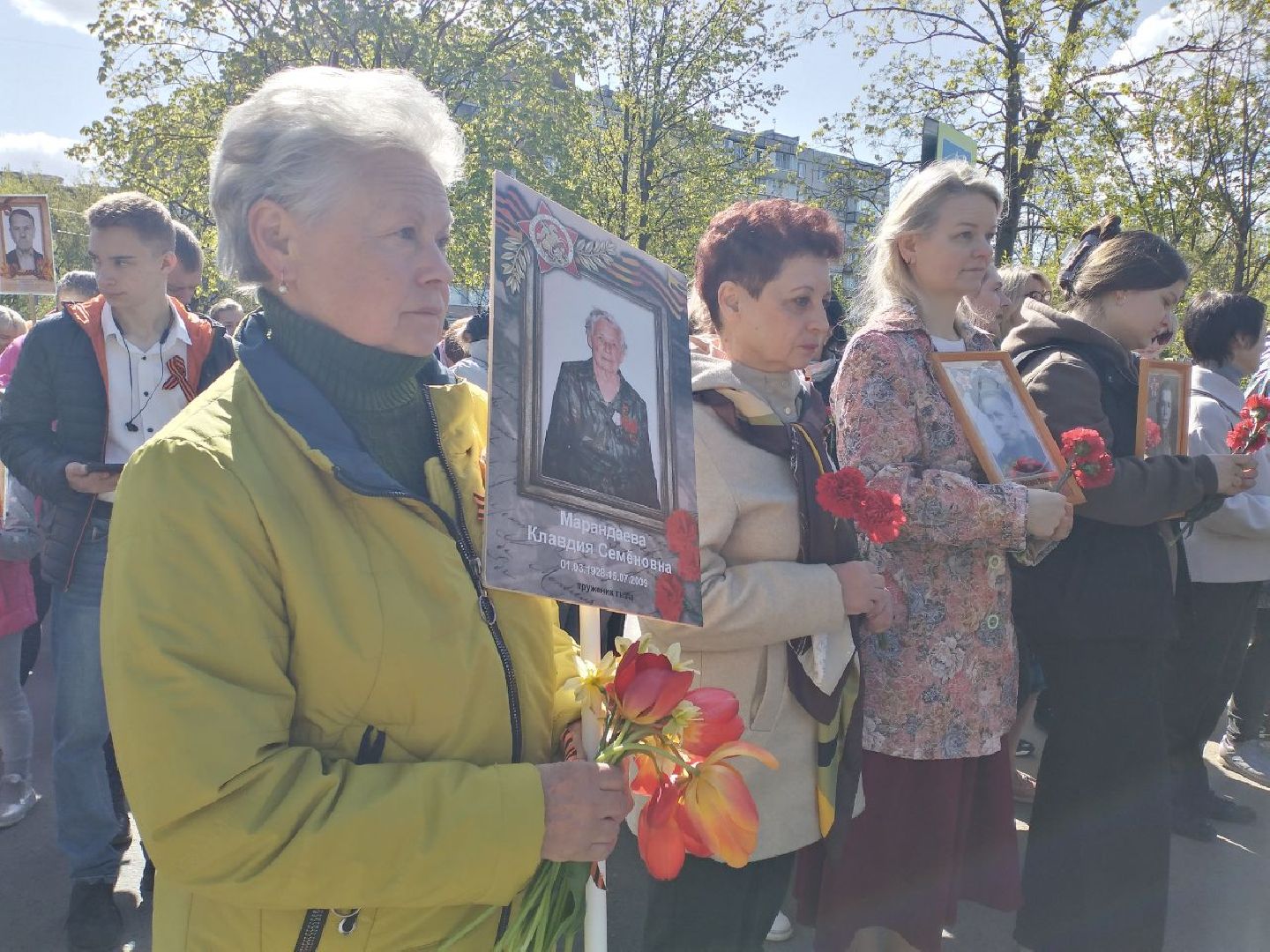 праздник, День Победы, Бессмертный полк, герои, Лосино-Петровский