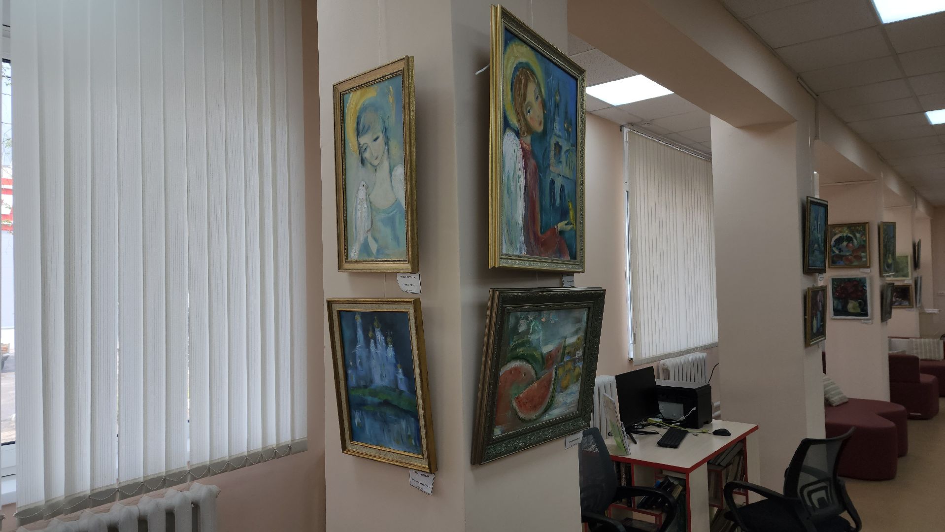 вертикалки, пушкинский, правдинский, художественная выставка, живопись, художница, кукольное дело, композиция,