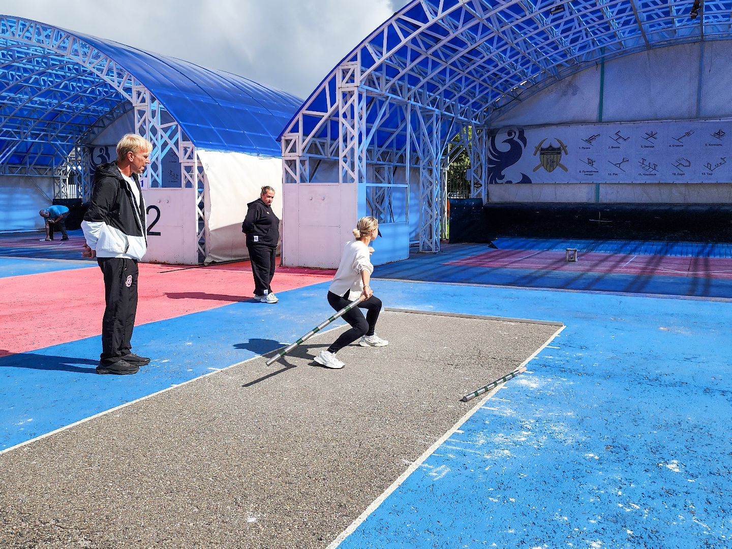 Подольск, городки, городошный спорт, сшор труд,