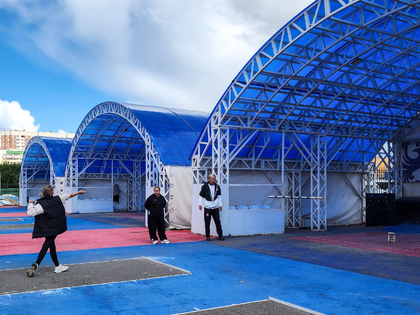 Подольск, городки, городошный спорт, сшор труд,