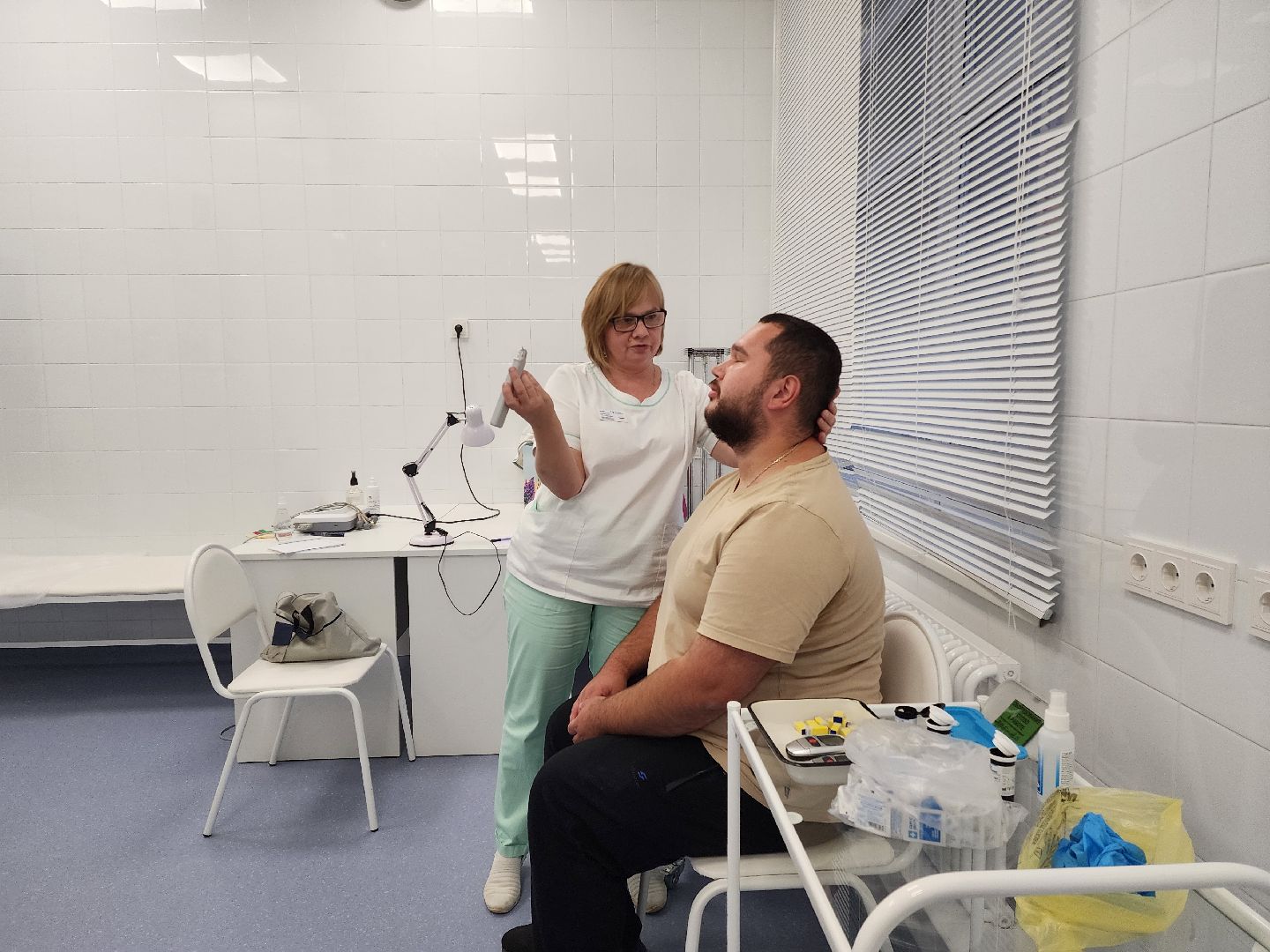 жуковский, медицина, выездная диспансеризация, встреча с жителями в школе 10,