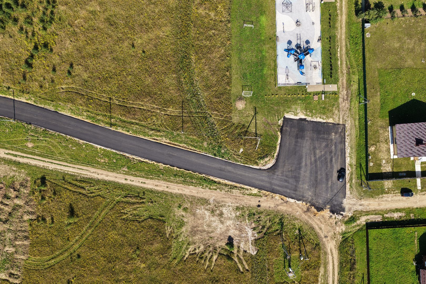 видео с коптера, дороги зарайска,