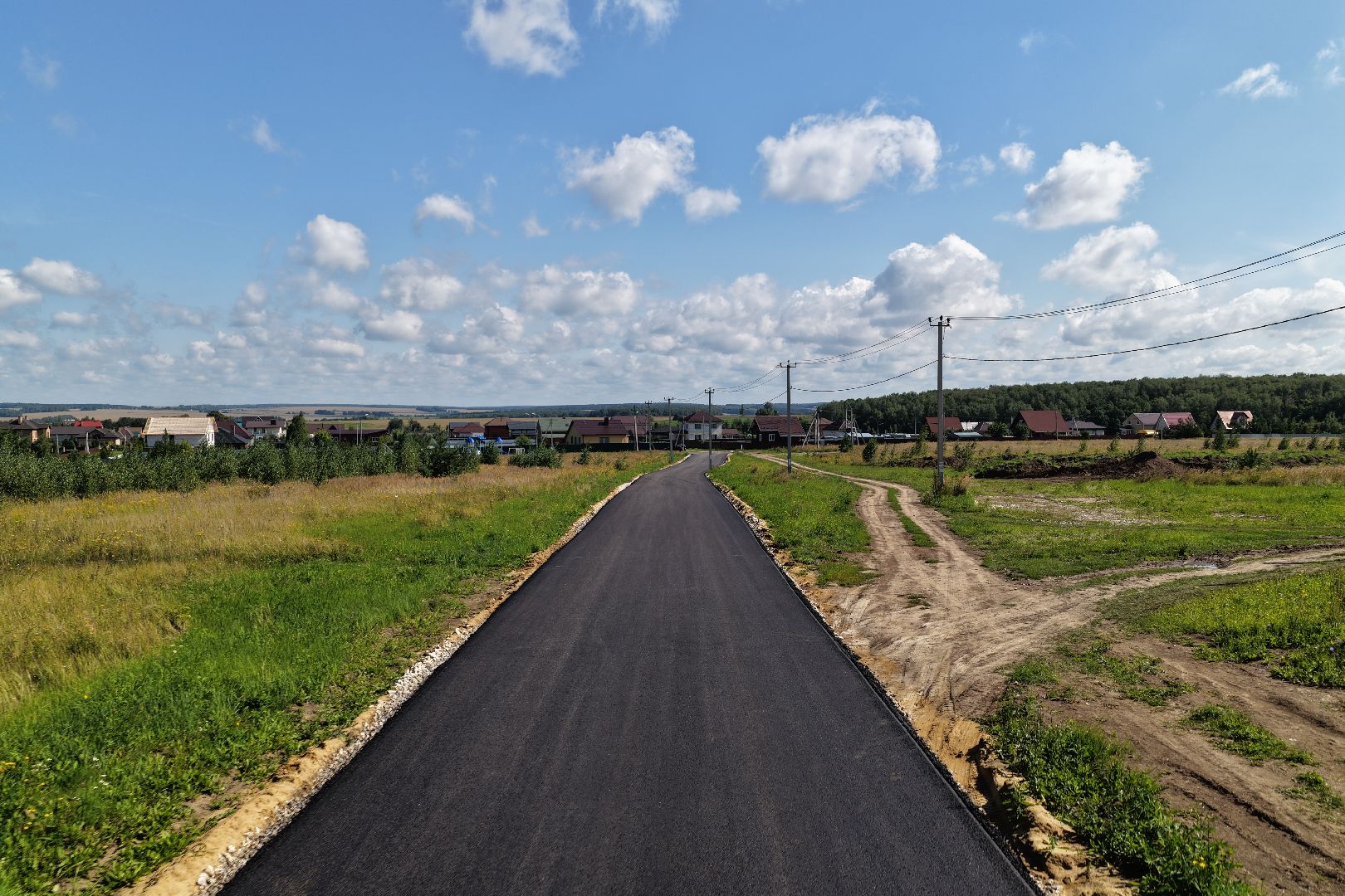 видео с коптера, дороги зарайска,