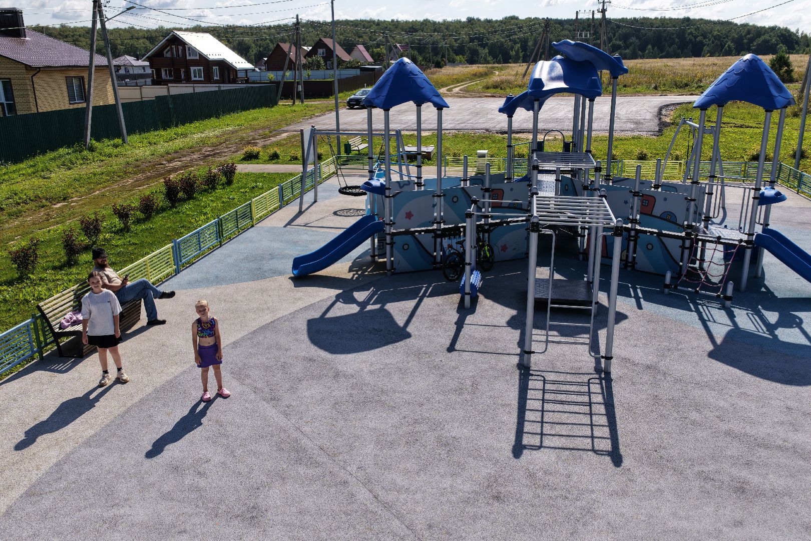 видео с коптера, дороги зарайска,