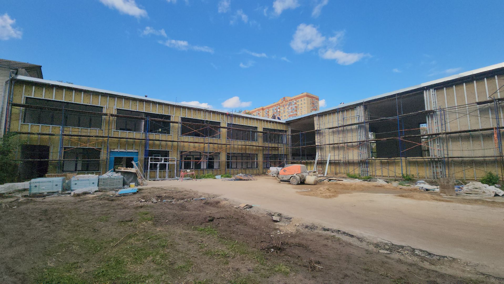 спортивная школа олимпийского резерва, люберцы, капитальный ремонт,