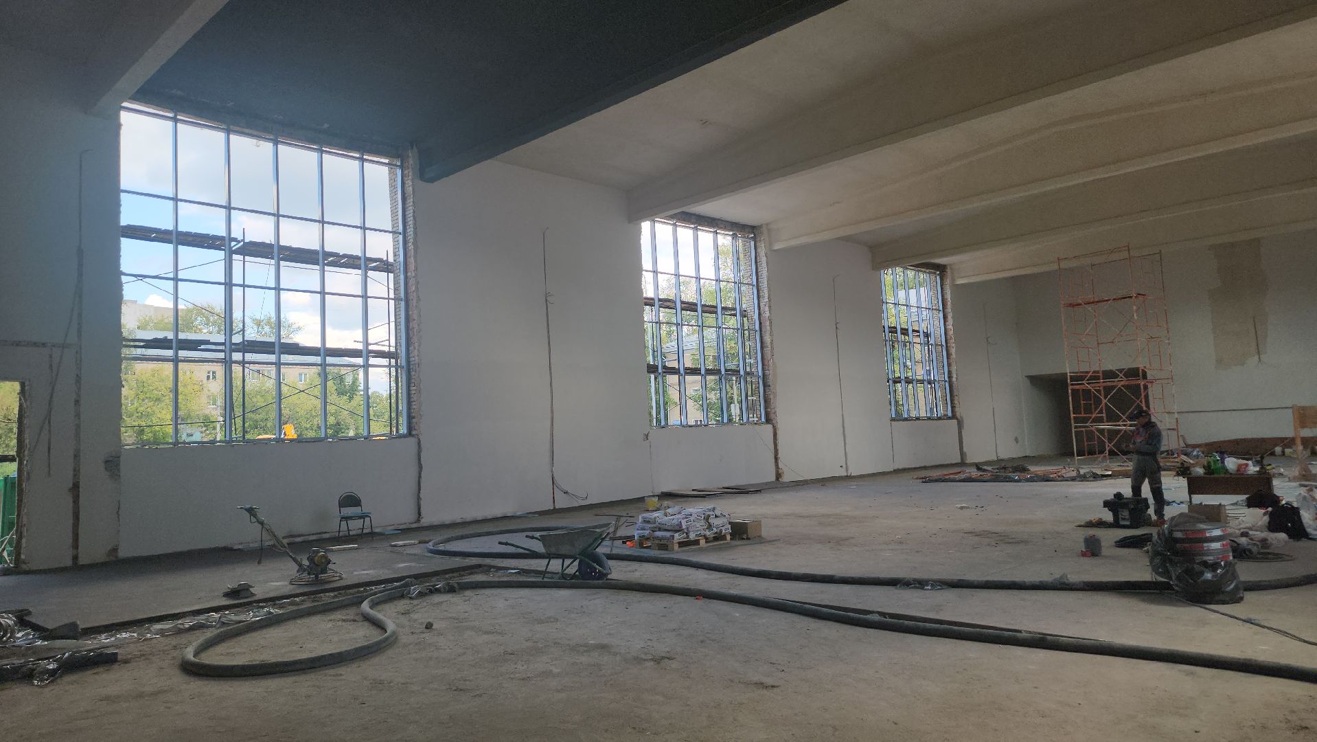 спортивная школа олимпийского резерва, люберцы, капитальный ремонт,