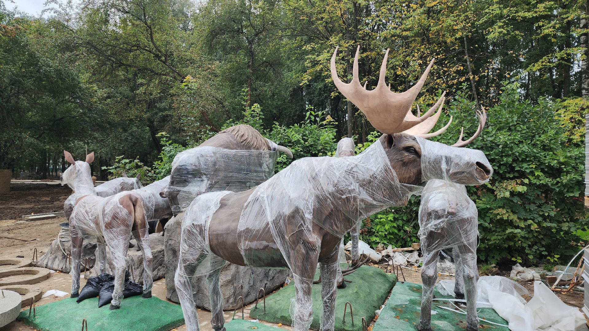 серпухов, подмосковье, парк питомник, реконструция парка,