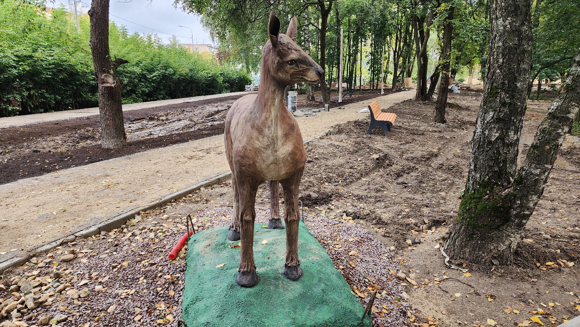 серпухов, подмосковье, парк питомник, реконструция парка,