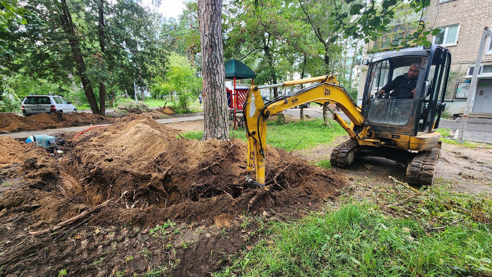 кбдт в протвино, благоустройство, уличное освещение,