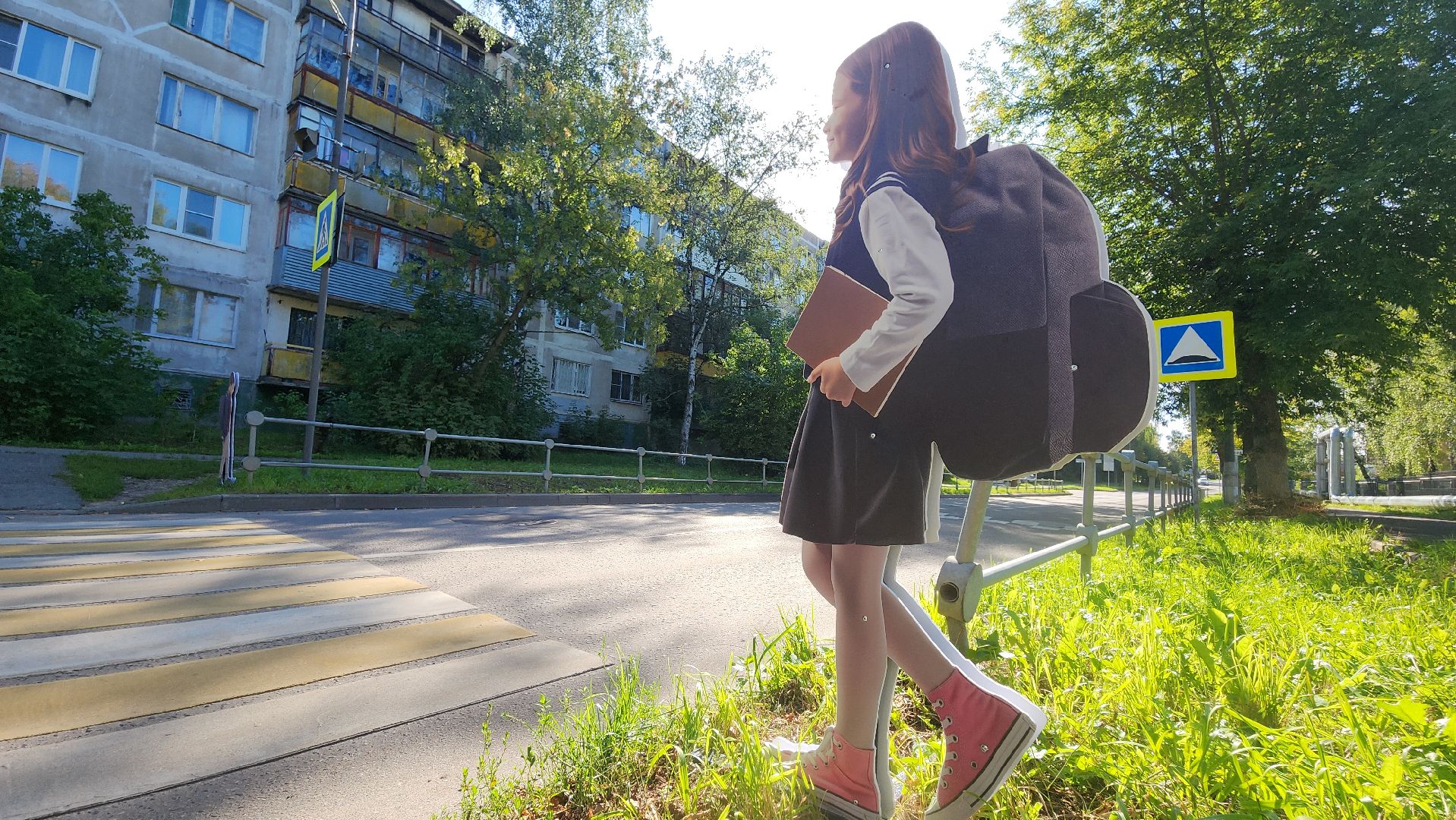 серпухов, подмосковье, макет дети-пешеходы, безопасность,