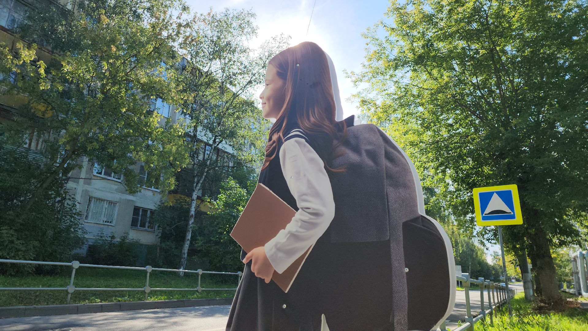 серпухов, подмосковье, макет дети-пешеходы, безопасность,