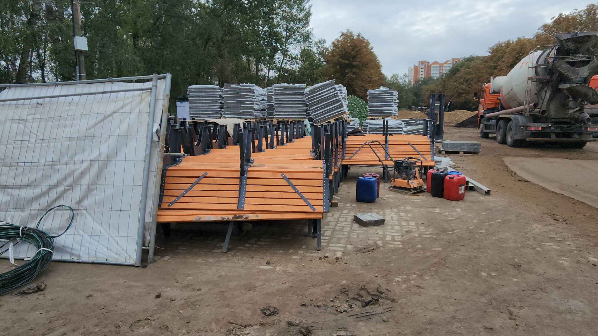 серпухов, подмосковье, реконструкция парка, питомник,