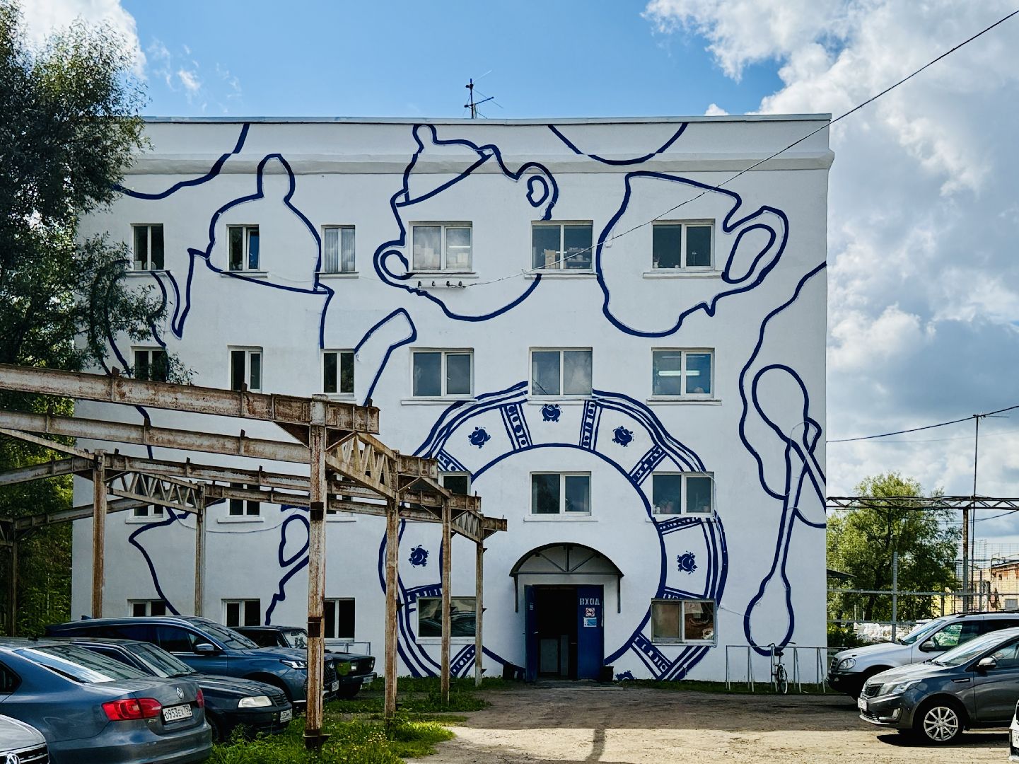 гжель, раменское,  эксклюзив, эксклюзивное изделие, ручная работа, фарфор, промысел, народный промысел,