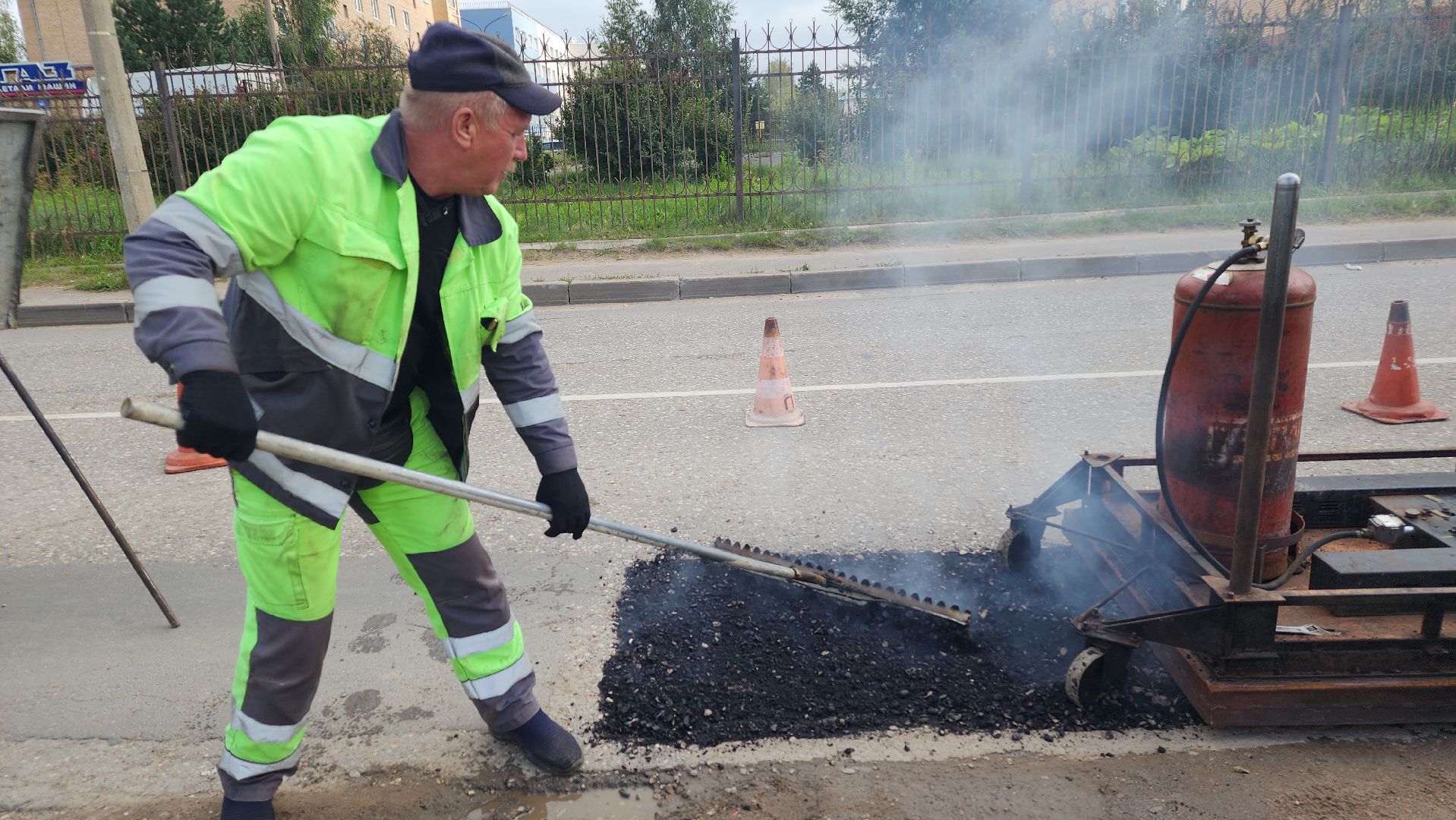 волоколамск, ямочный ремонт дорог, добродел,