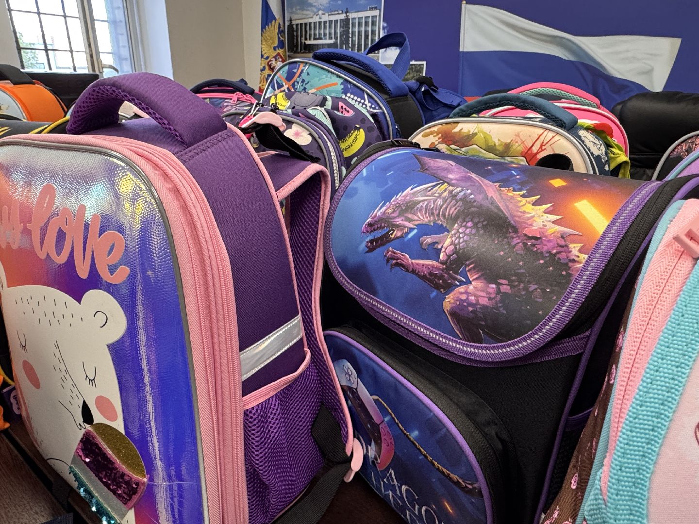 Общественный совет полиции, Одинцовское управление полиции, Портфели детям полицейских,