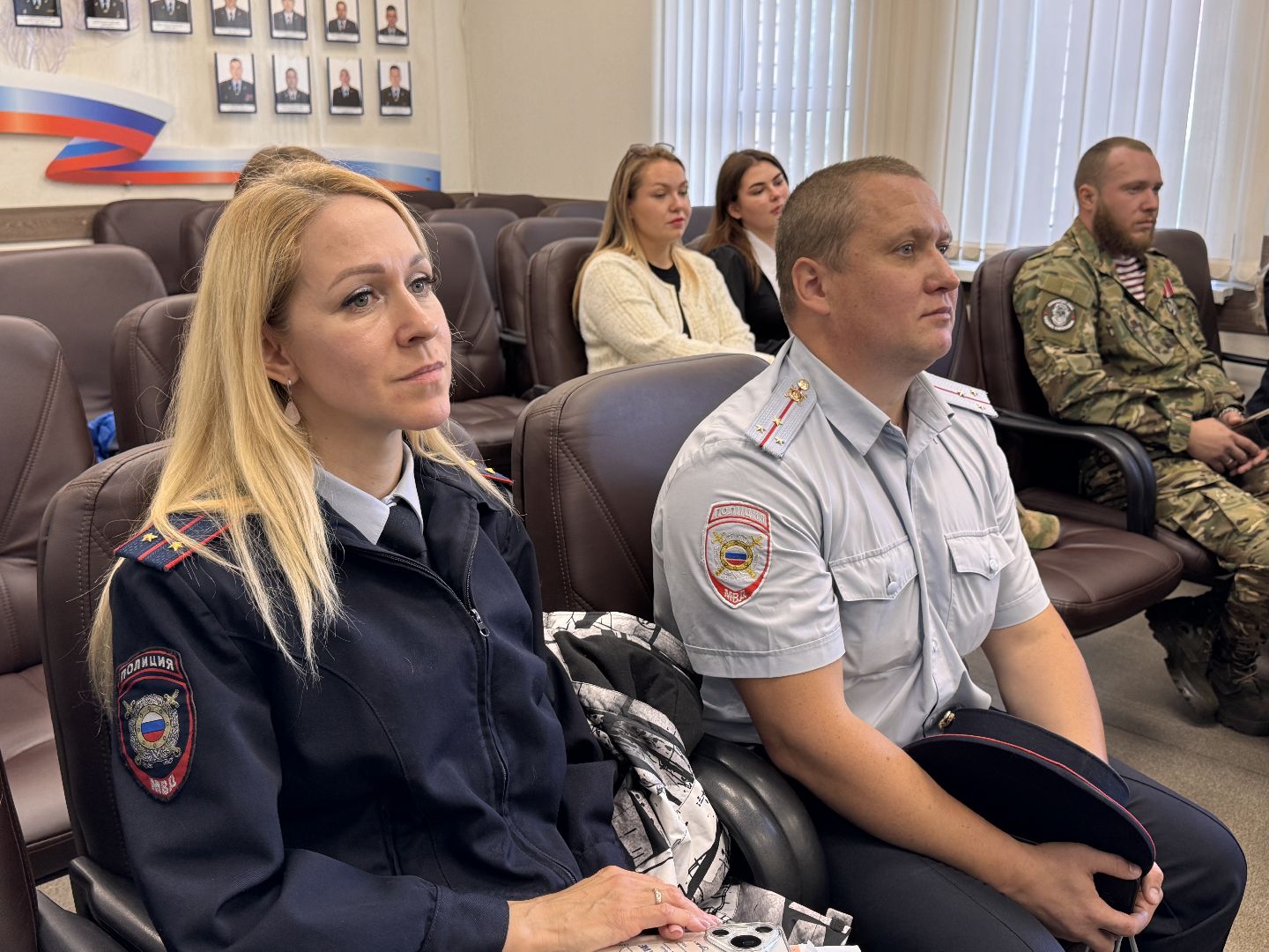 Общественный совет полиции, Одинцовское управление полиции, Портфели детям полицейских,