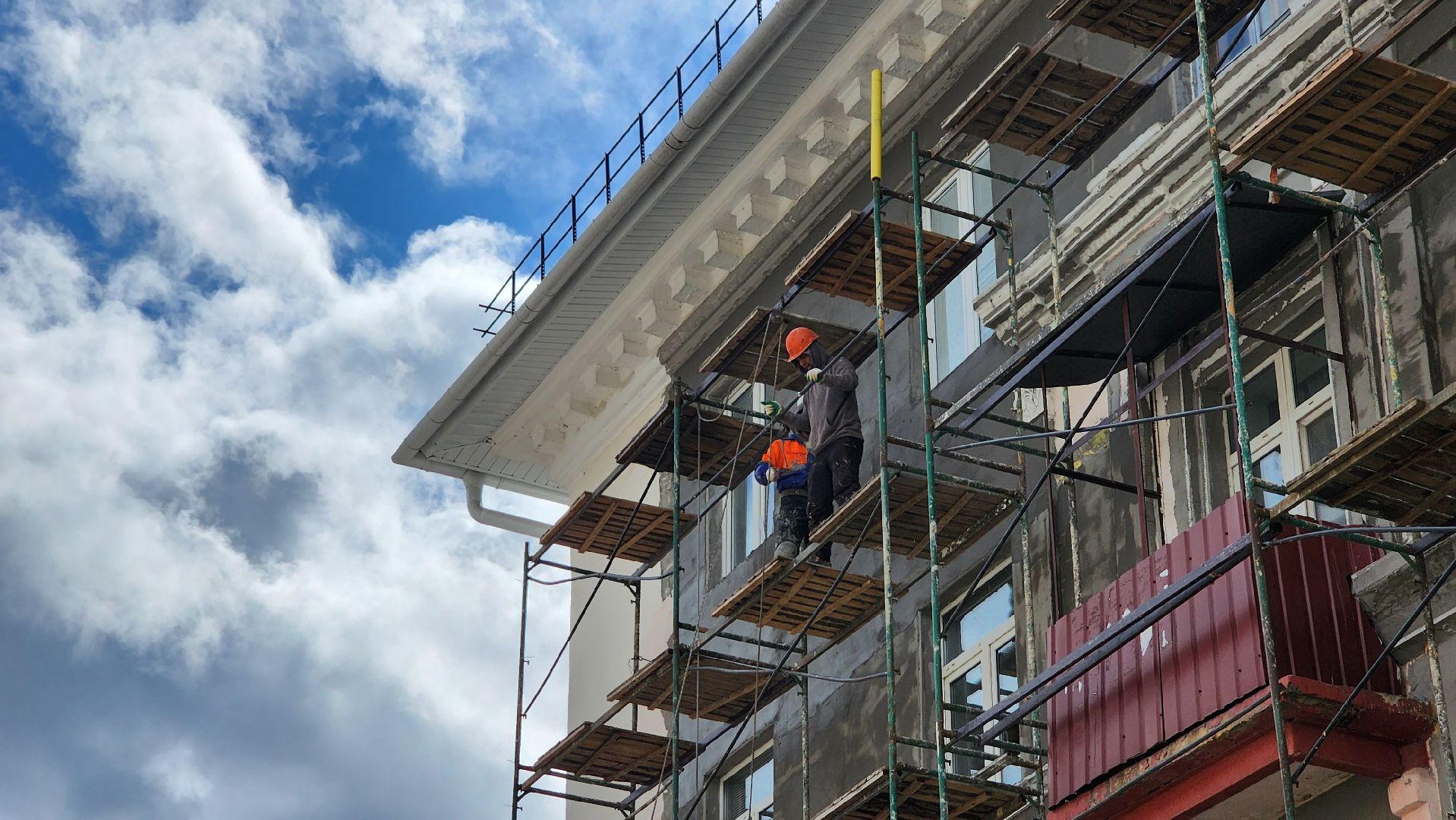 солнечногорск, советская улица, капремонт фасада, жкх,