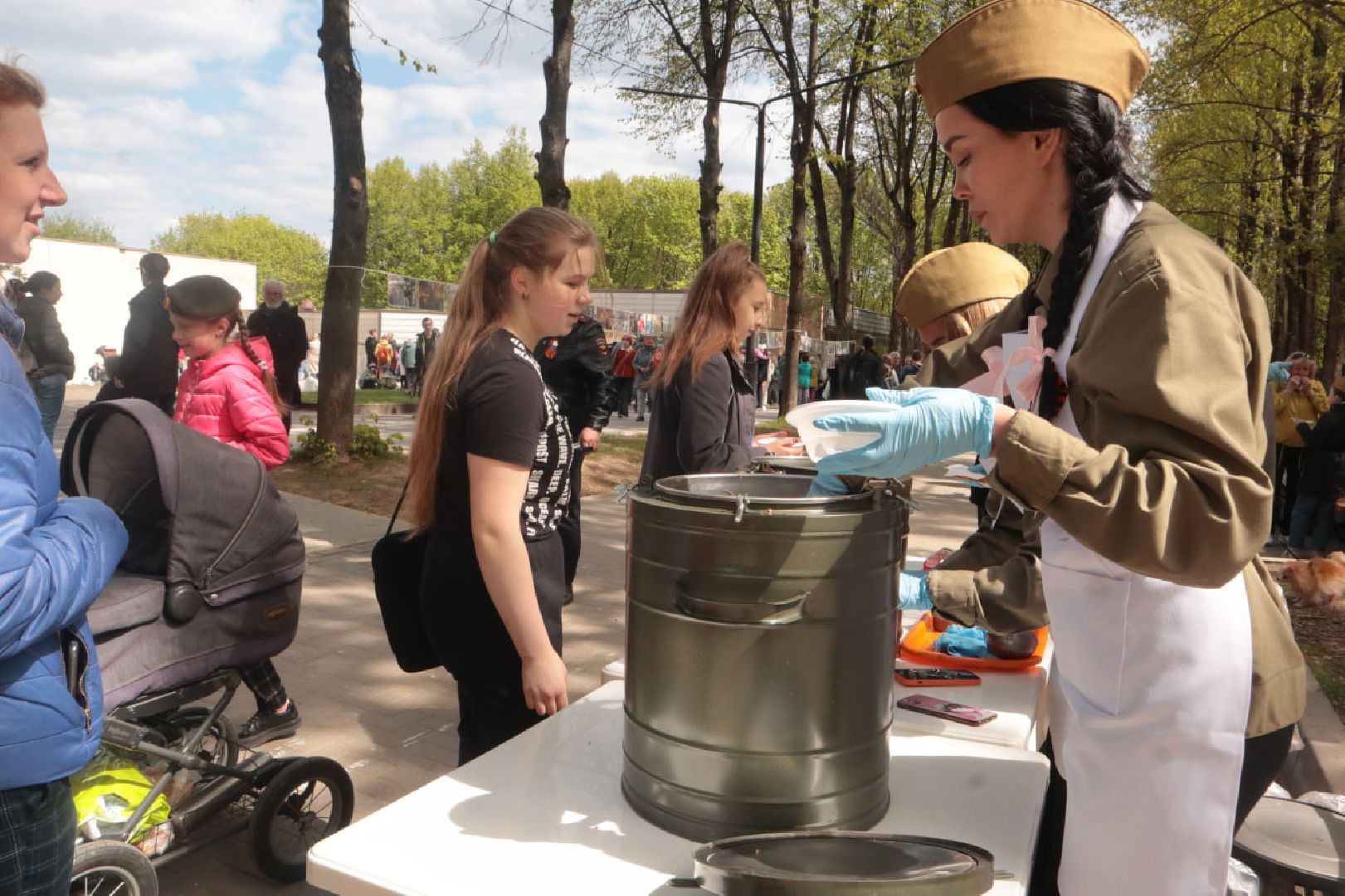 Пущино, День Победы,