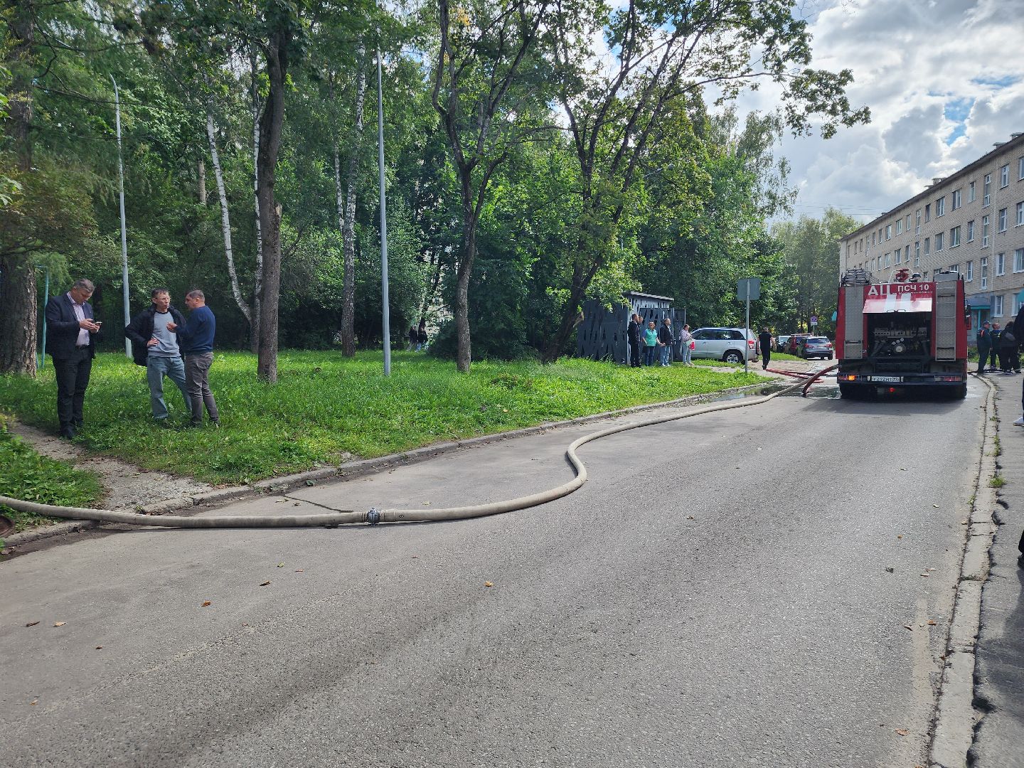 Черноголовка, Пожар, Мчс,