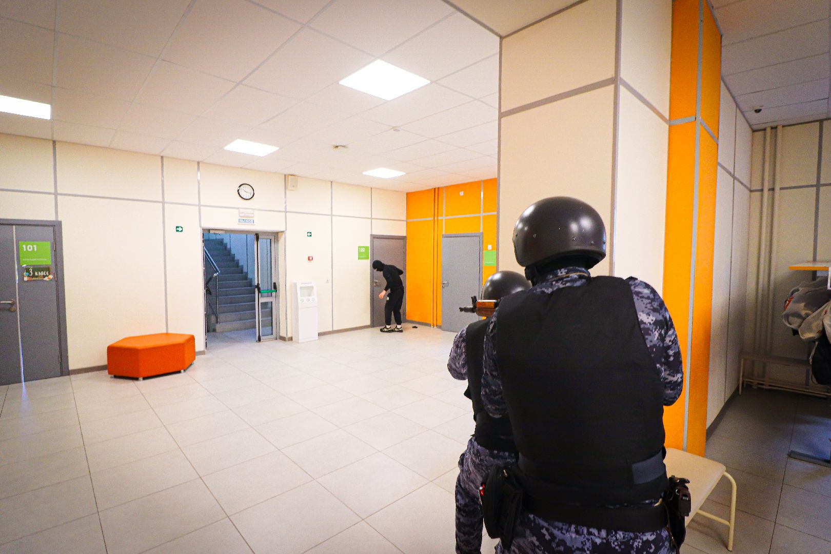 клин, образование, безопасность, антитеррористические учения, школы,