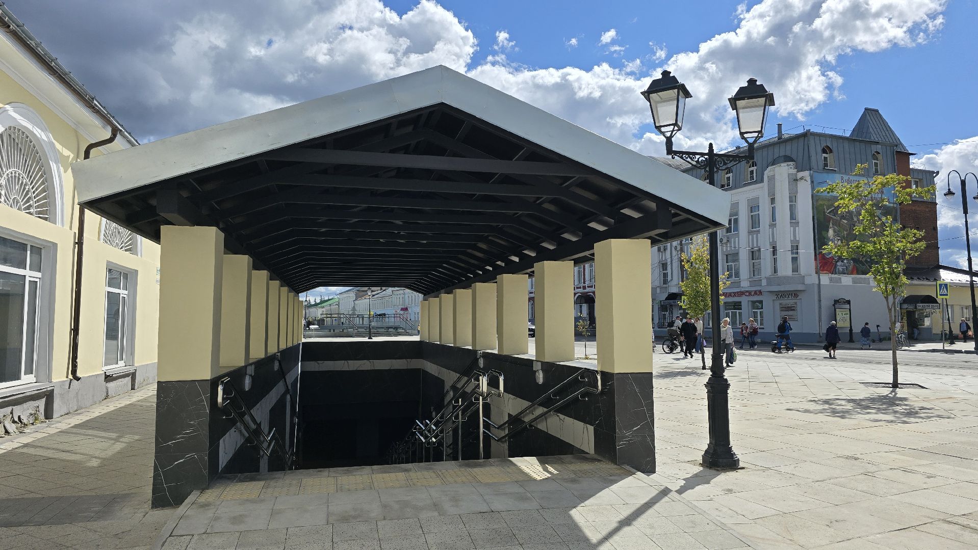 Коломна, подземный пешеходный переход,