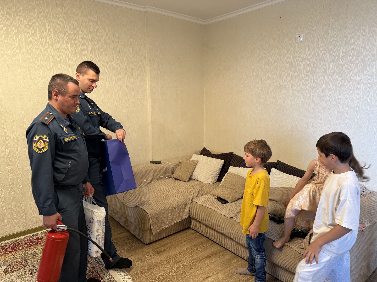 люберцы, островцы, многодетная семья, мчс,