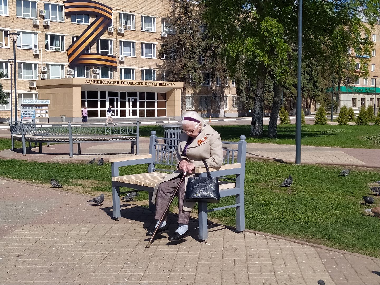 День Победы, Георгиевская ленточка, ВОВ