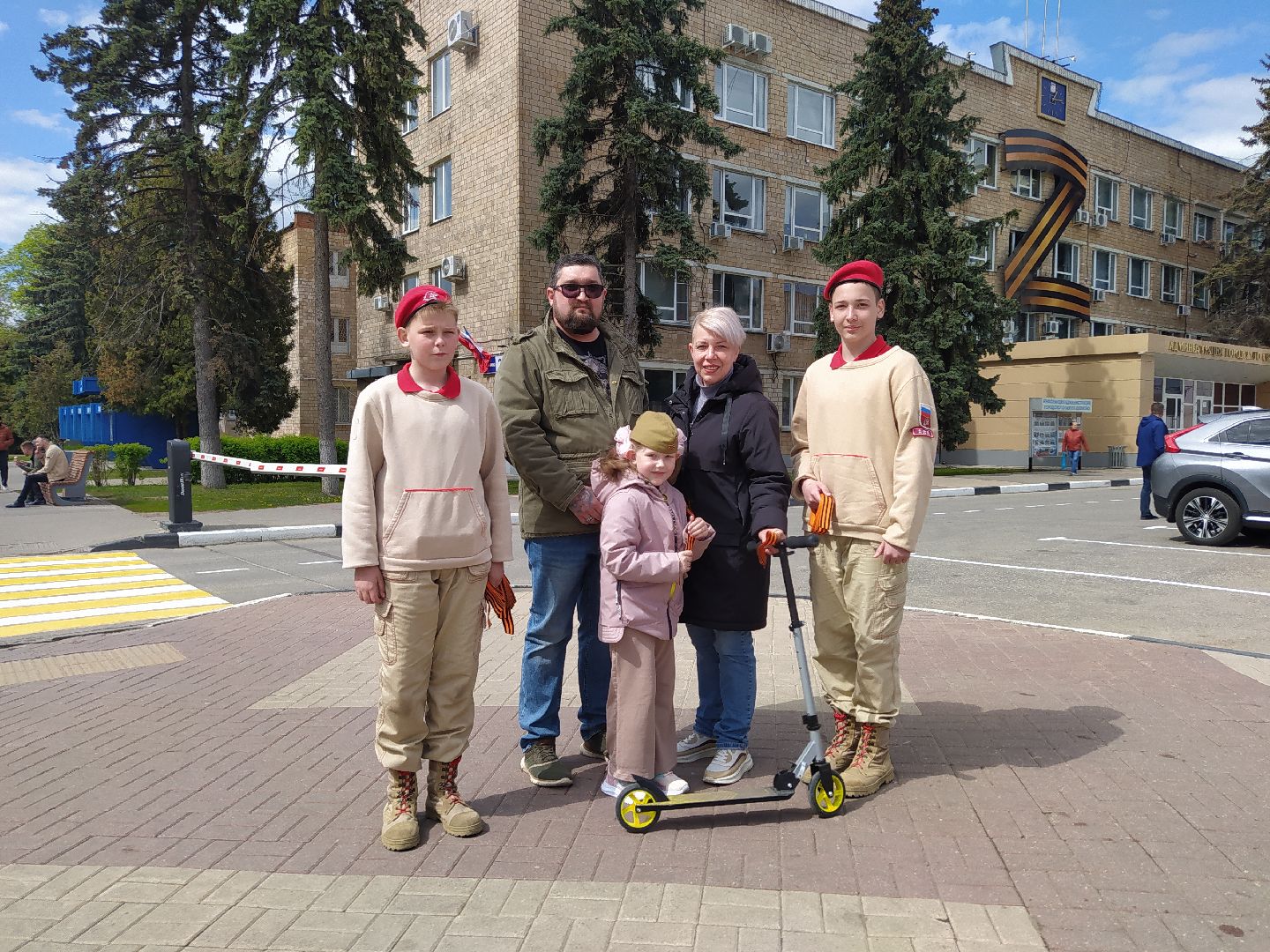 День Победы, Георгиевская ленточка, ВОВ