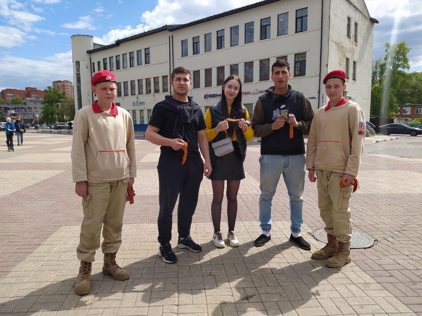 День Победы, Георгиевская ленточка, ВОВ