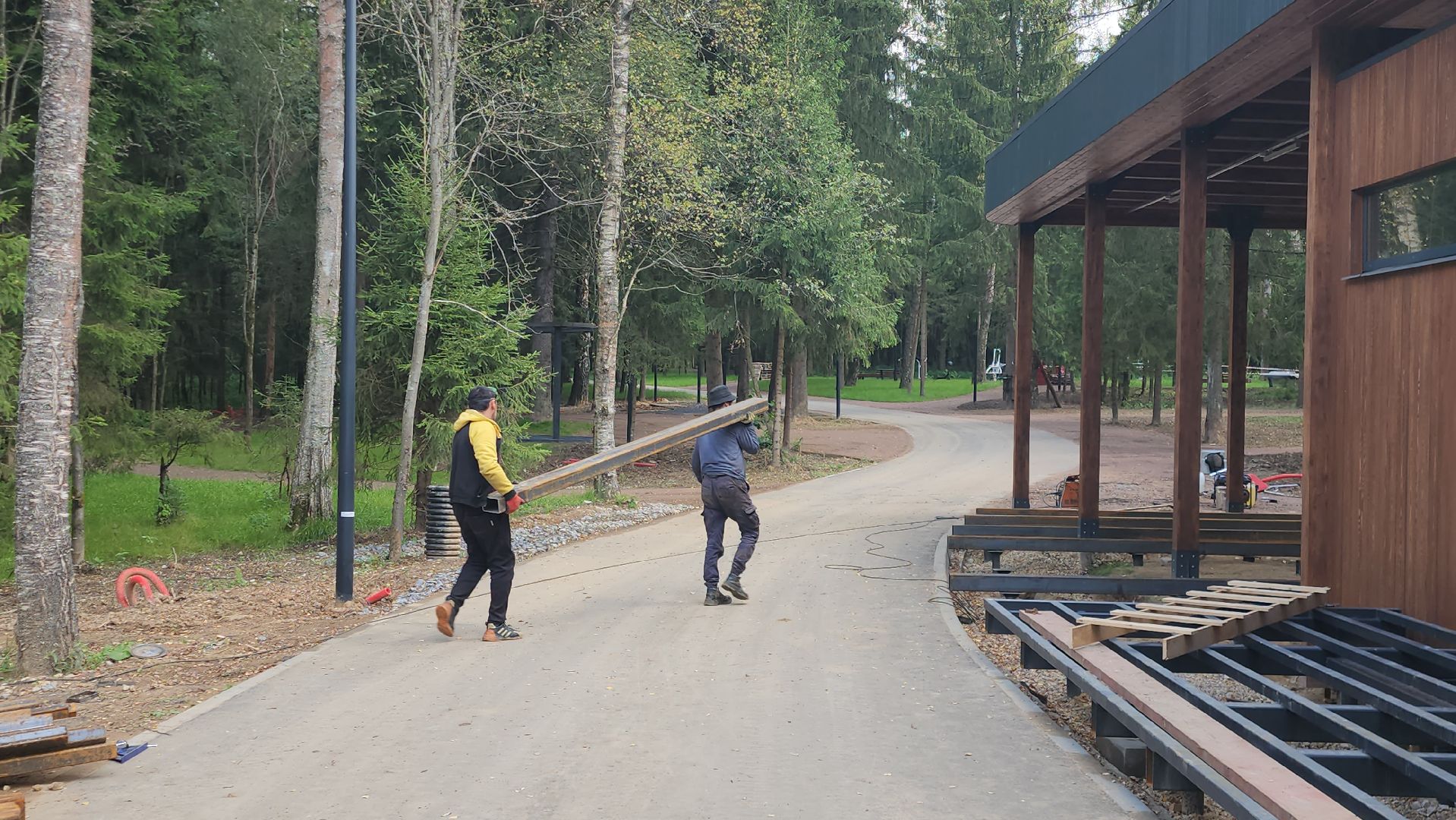 Истра, Лесопарк, Благоустройство, Соколка,