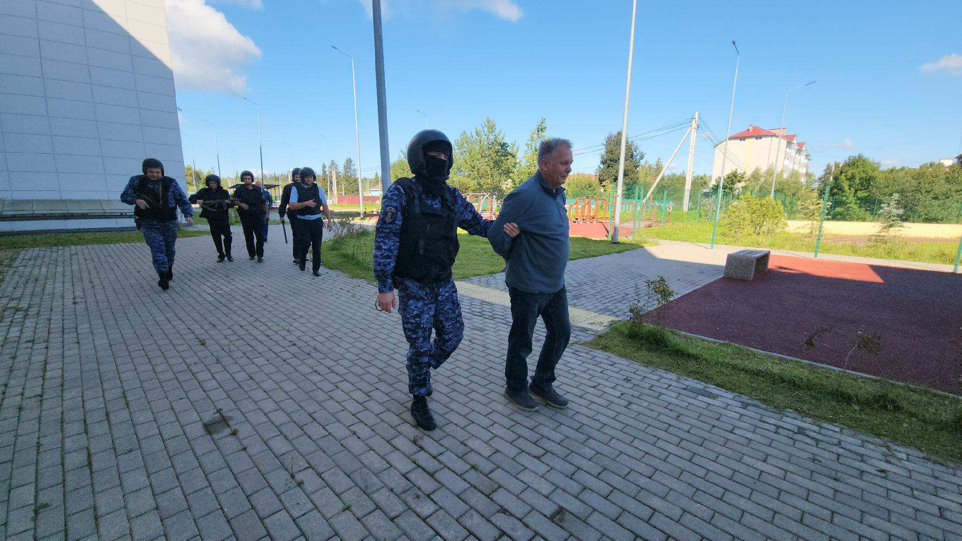 Руза , рузский городской округ, Всероссийские антитеррористические учения, Тучково, Школа ,