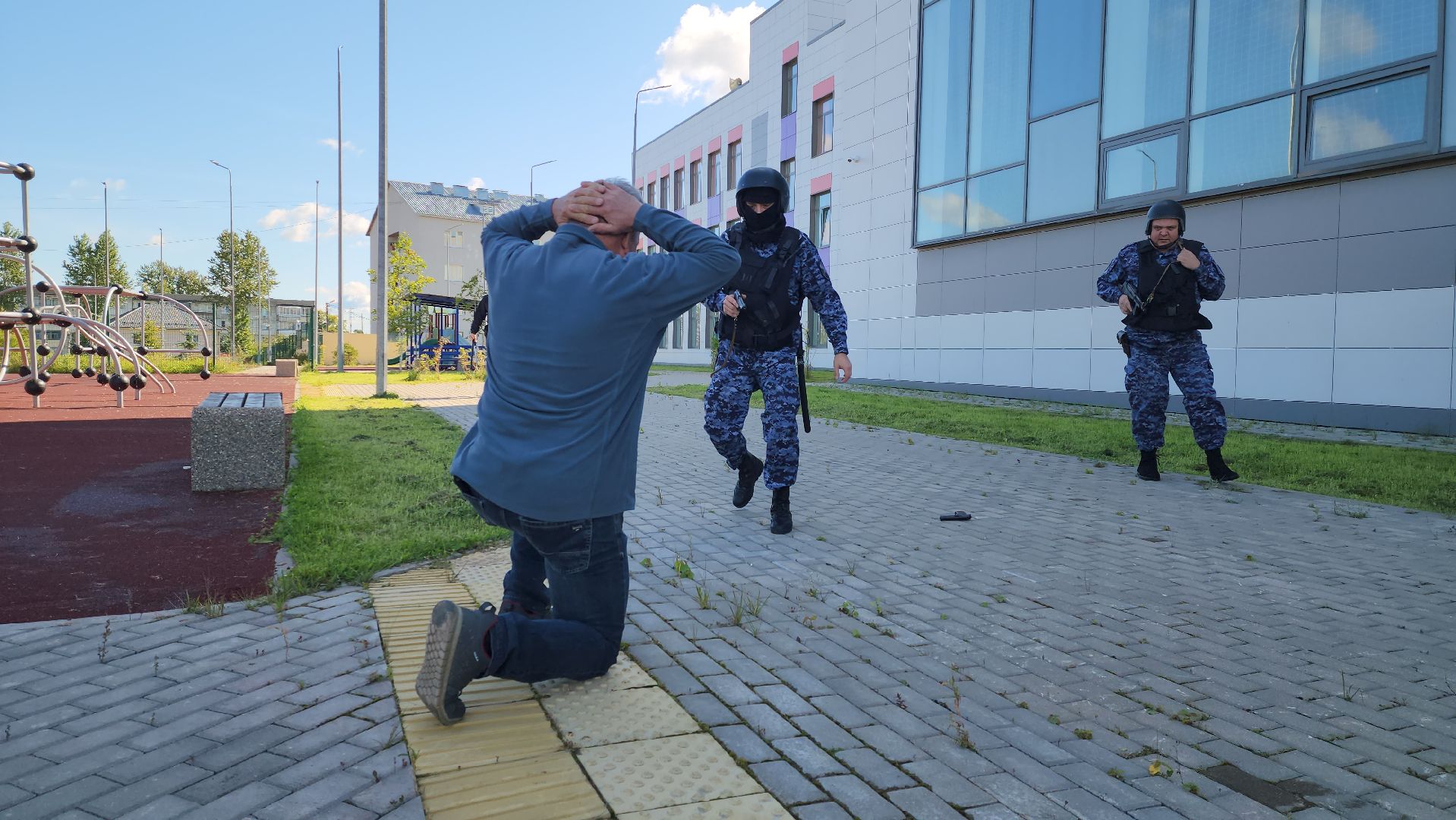 Руза , рузский городской округ, Всероссийские антитеррористические учения, Тучково, Школа ,