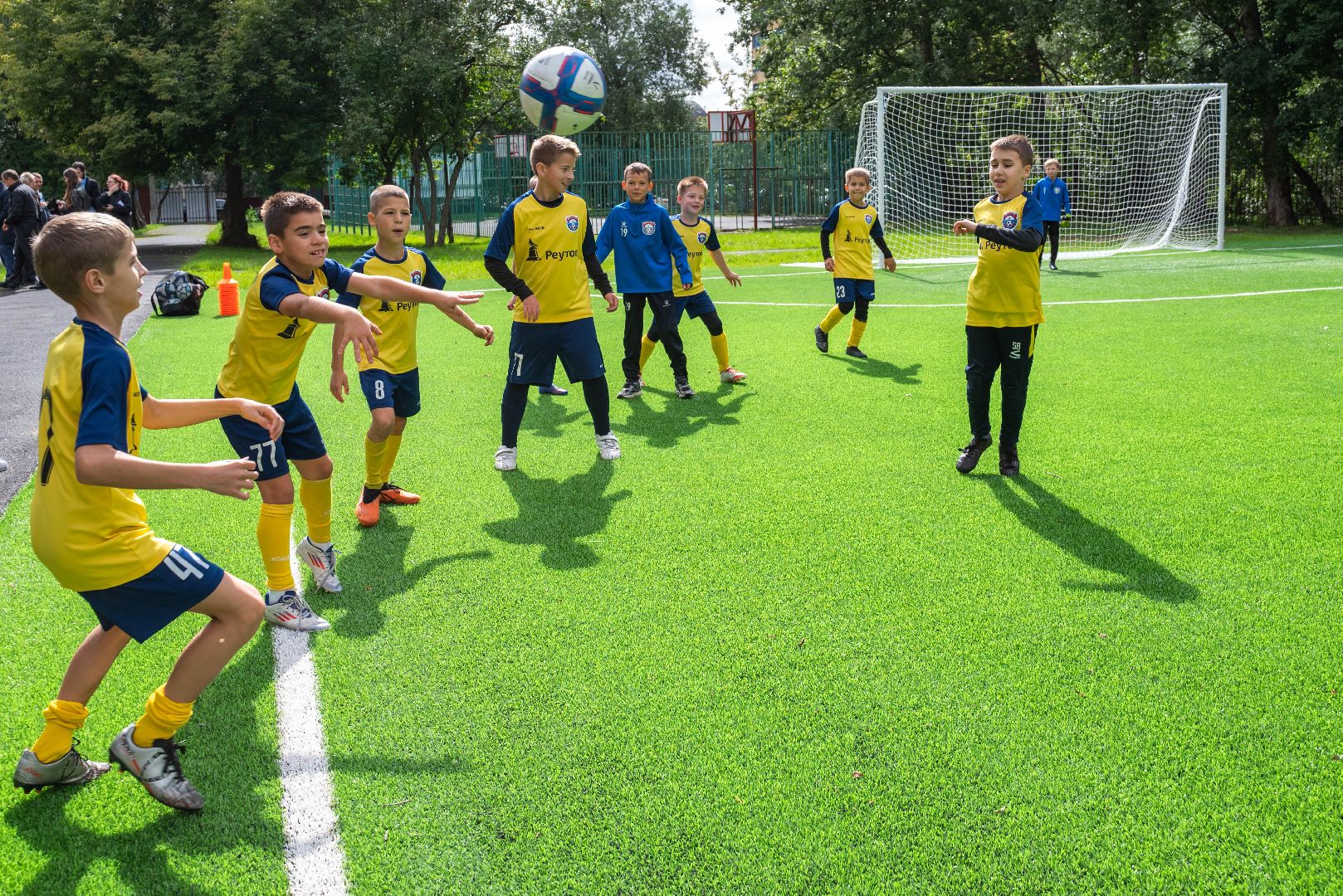 Реутов, школа, стадион, образование, открытый стадион,