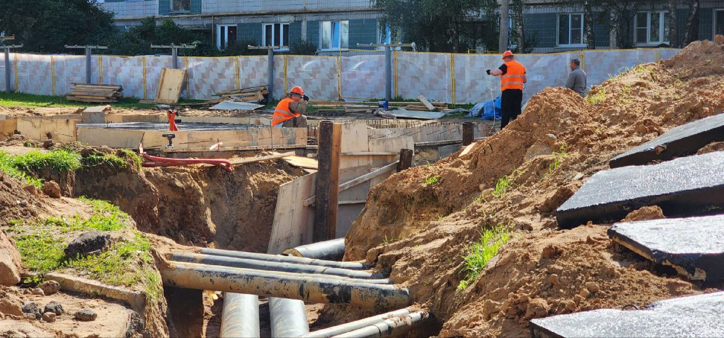 Дмитров, Ремонт тепловых сетей, Микрорайон Внуковский, Минэнерго, МинЖКХ,