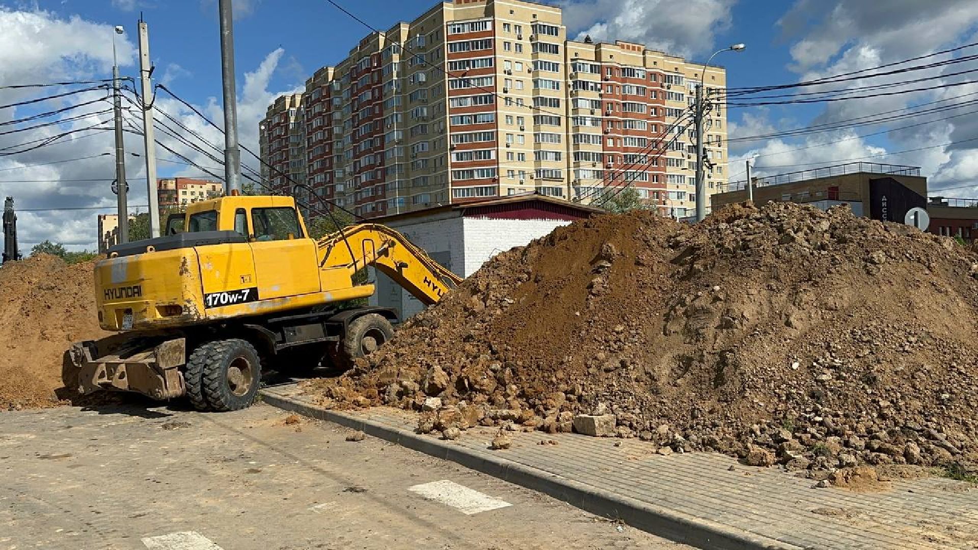 ремонт тепловых сетей, домодедово, жкх,