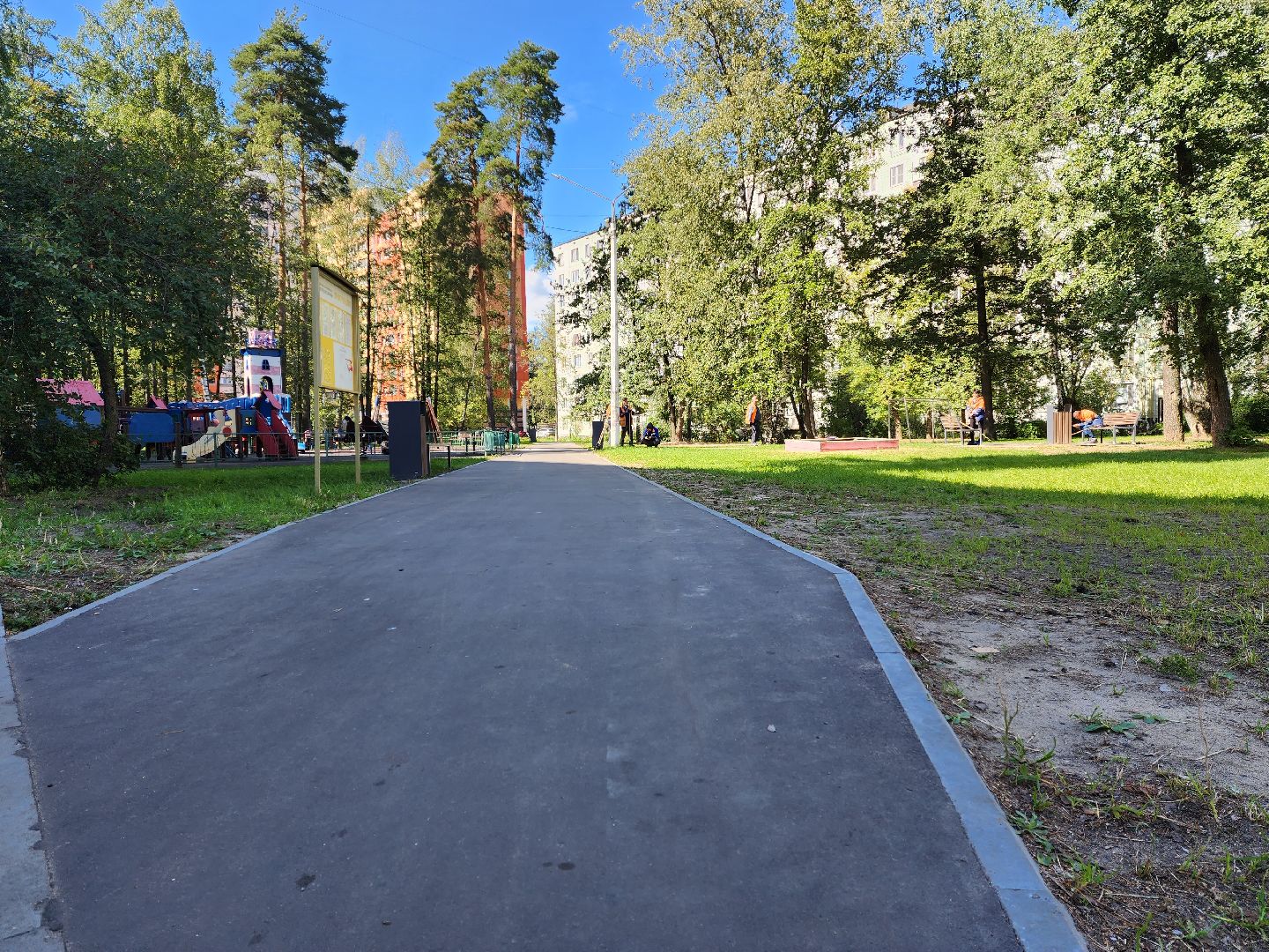 раменское, благоустройство, комплексное благоустройство дворов многоквартирных домов , улица свободы 6-10,