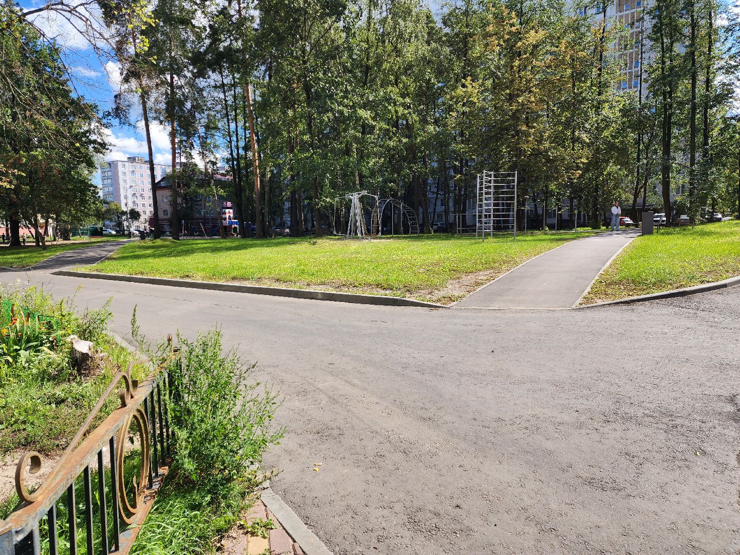 раменское, благоустройство, комплексное благоустройство дворов многоквартирных домов , улица свободы 6-10,