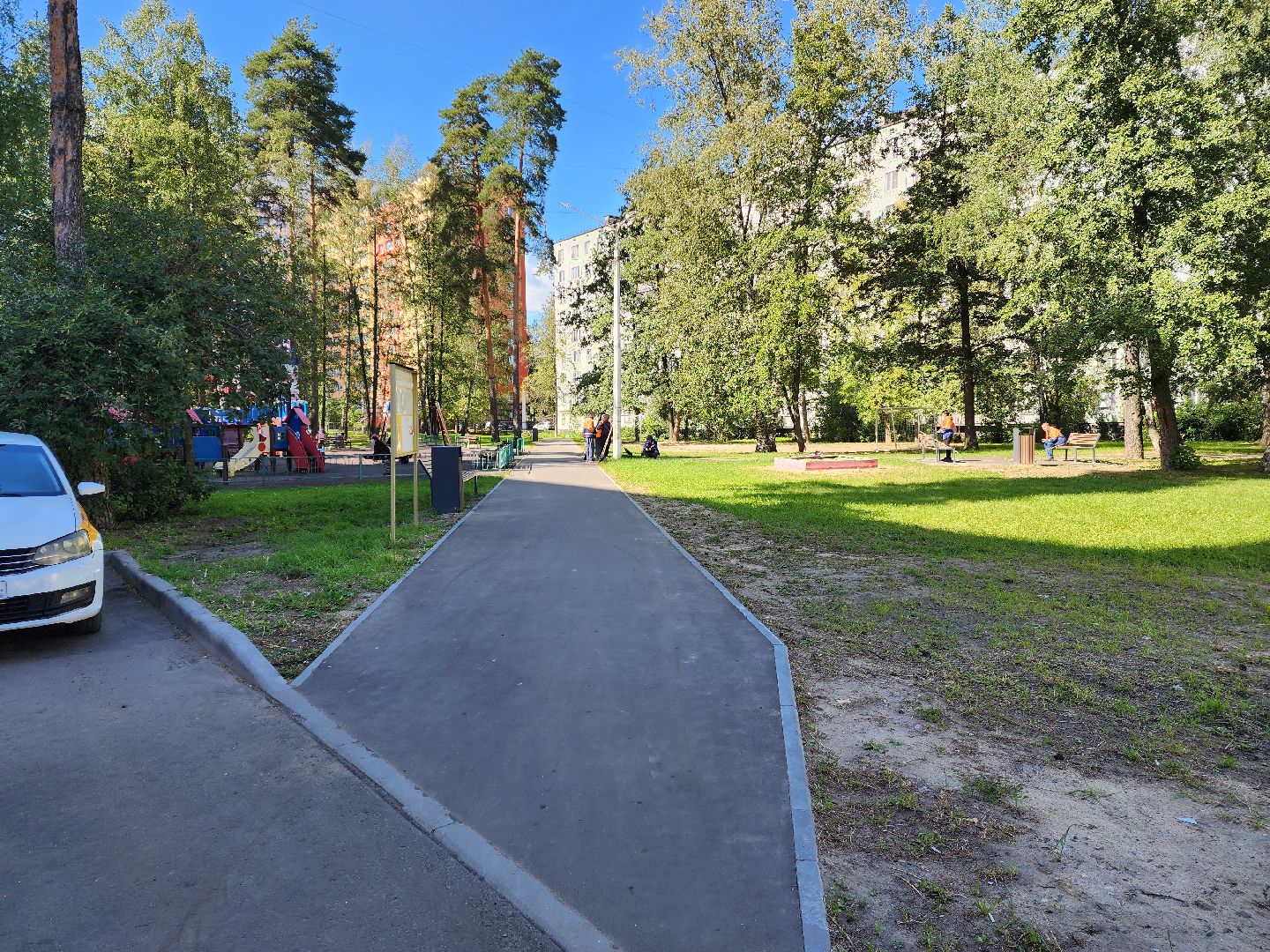 раменское, благоустройство, комплексное благоустройство дворов многоквартирных домов , улица свободы 6-10,