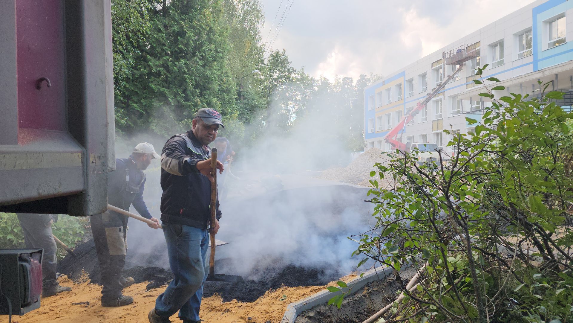 красноармейск, городской округ пушкинский, капремонт школы, легков,